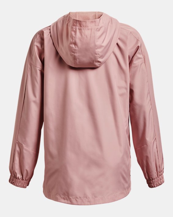 Women's UA RUSH™ Woven Jacket in Pink image number 6